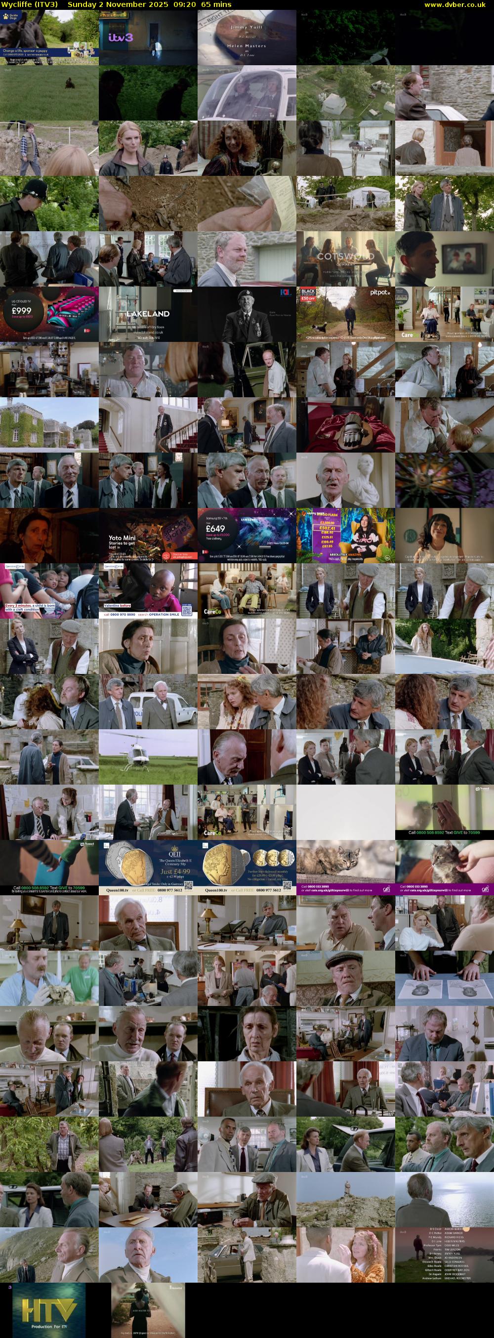 Wycliffe (ITV3) Sunday 2 November 2025 09:20 - 10:25