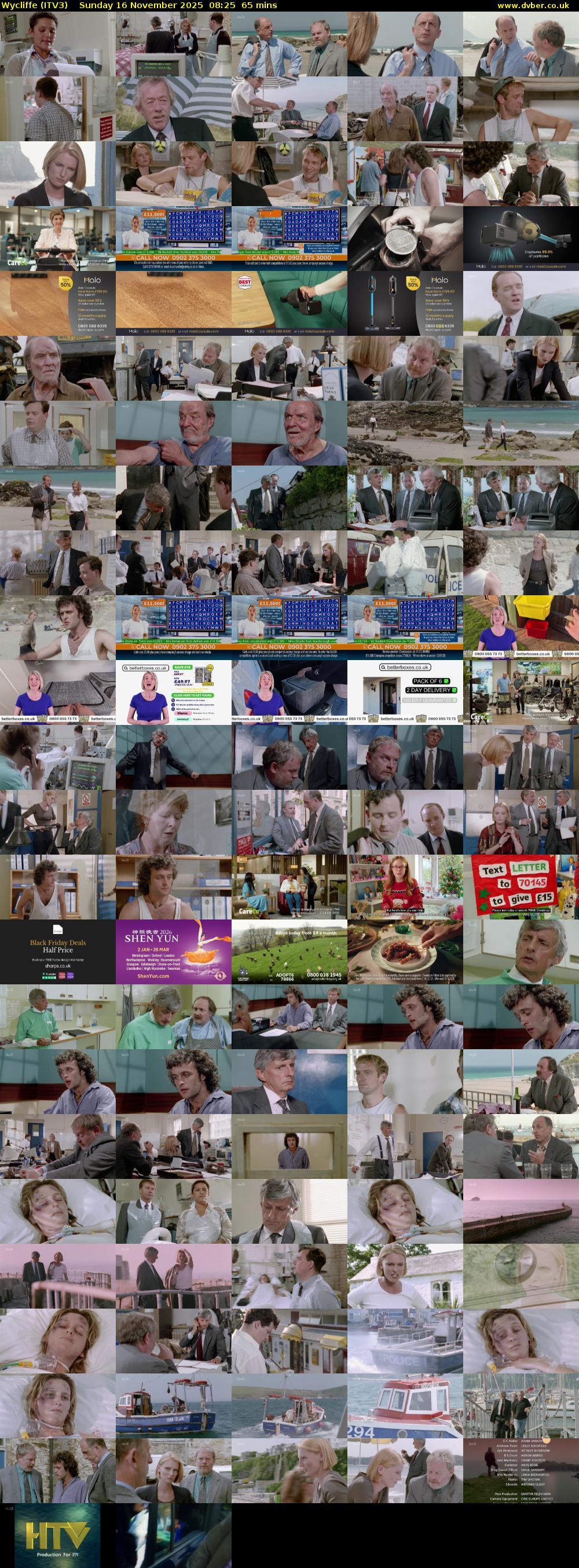 Wycliffe (ITV3) Sunday 16 November 2025 08:25 - 09:30