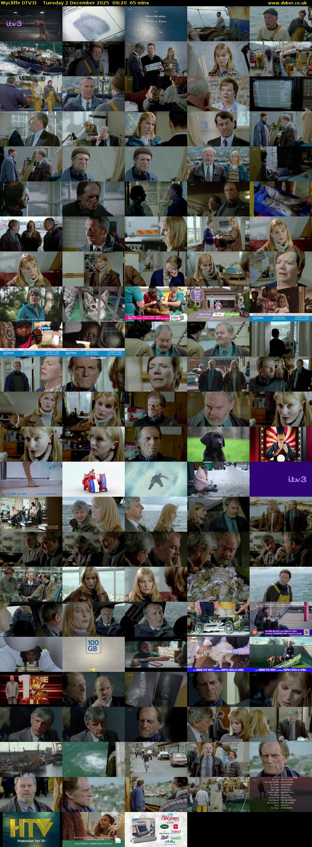 Wycliffe (ITV3) Tuesday 2 December 2025 09:20 - 10:25