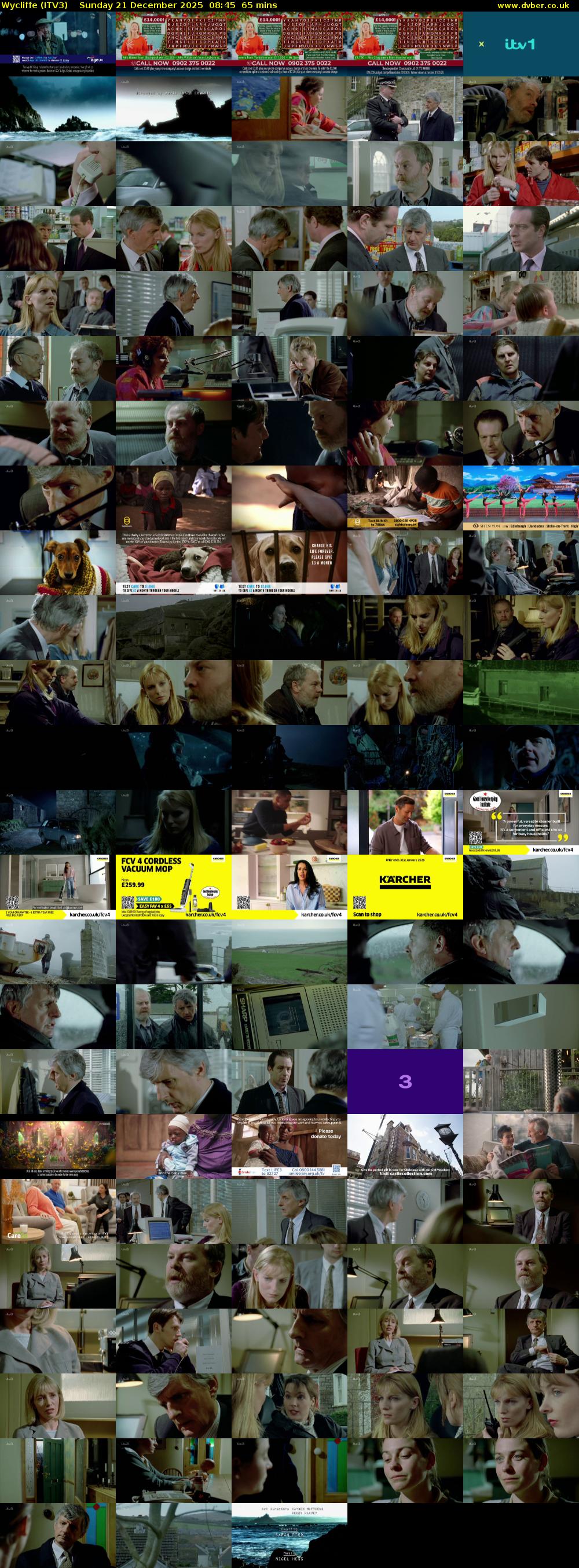 Wycliffe (ITV3) Sunday 21 December 2025 08:45 - 09:50