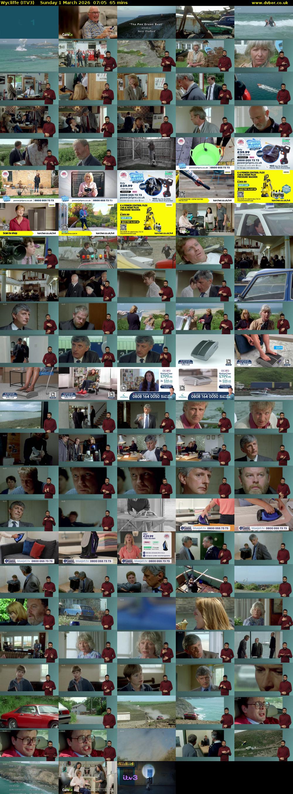 Wycliffe (ITV3) Sunday 1 March 2026 07:05 - 08:10