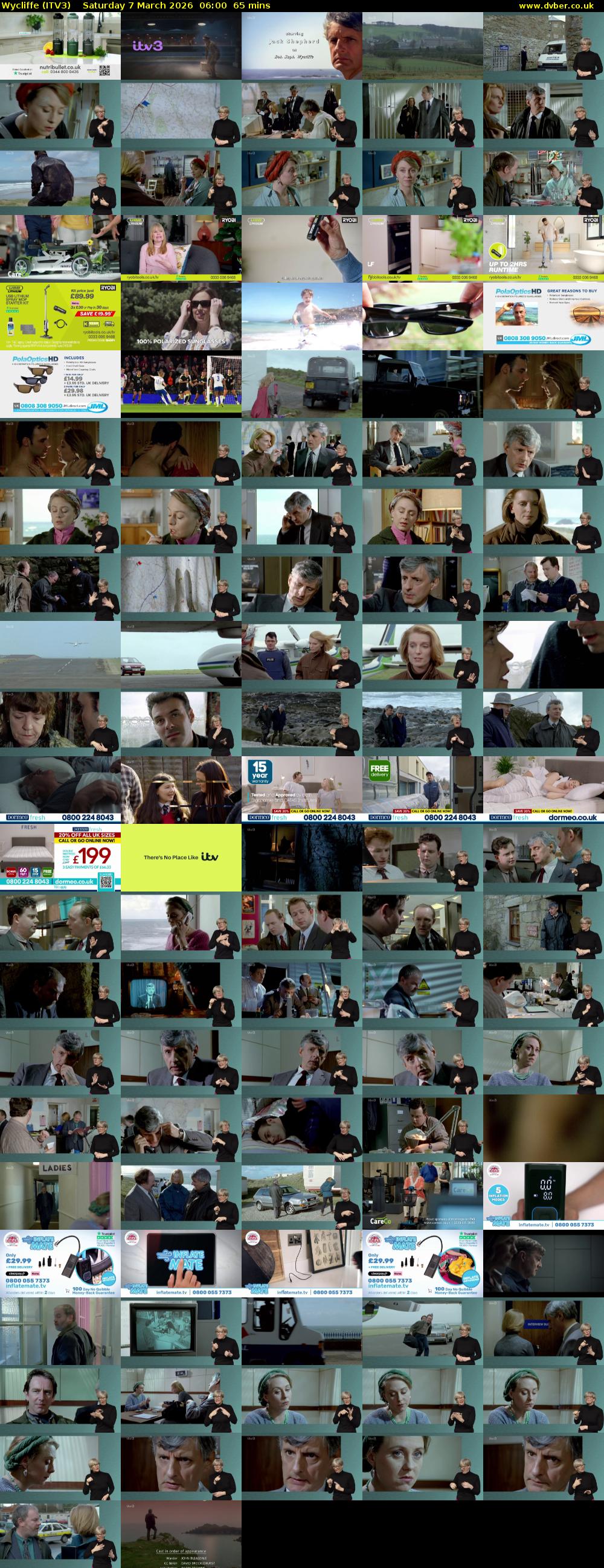 Wycliffe (ITV3) Saturday 7 March 2026 06:00 - 07:05