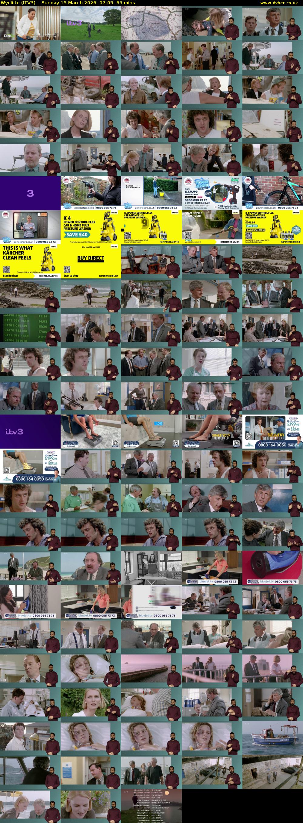 Wycliffe (ITV3) Sunday 15 March 2026 07:05 - 08:10