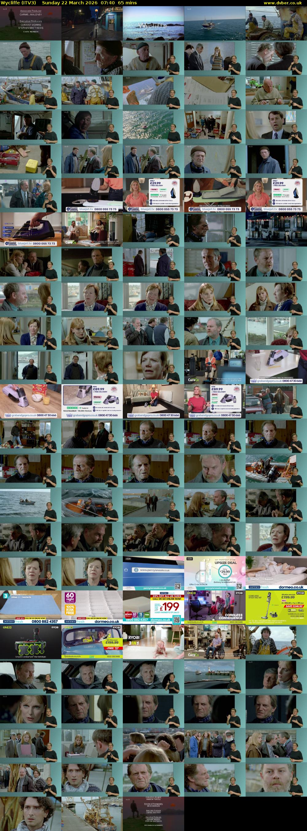 Wycliffe (ITV3) Sunday 22 March 2026 07:40 - 08:45