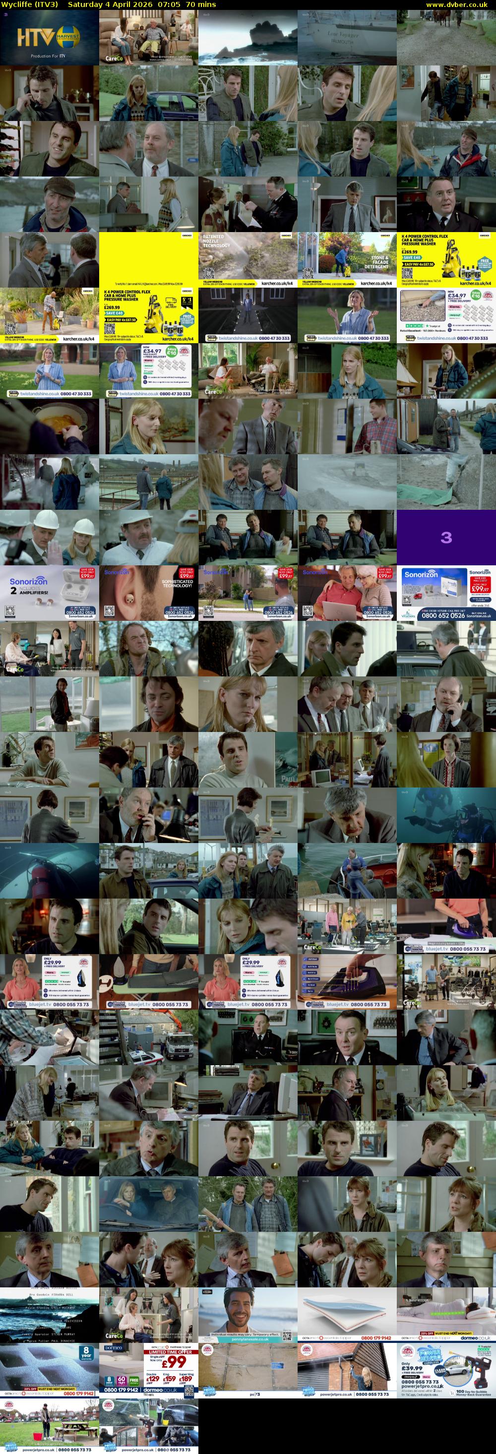 Wycliffe (ITV3) Saturday 4 April 2026 07:05 - 08:15