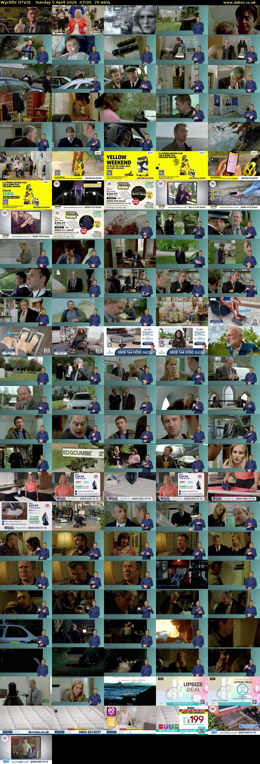 Wycliffe (ITV3) Sunday 5 April 2026 07:05 - 08:15