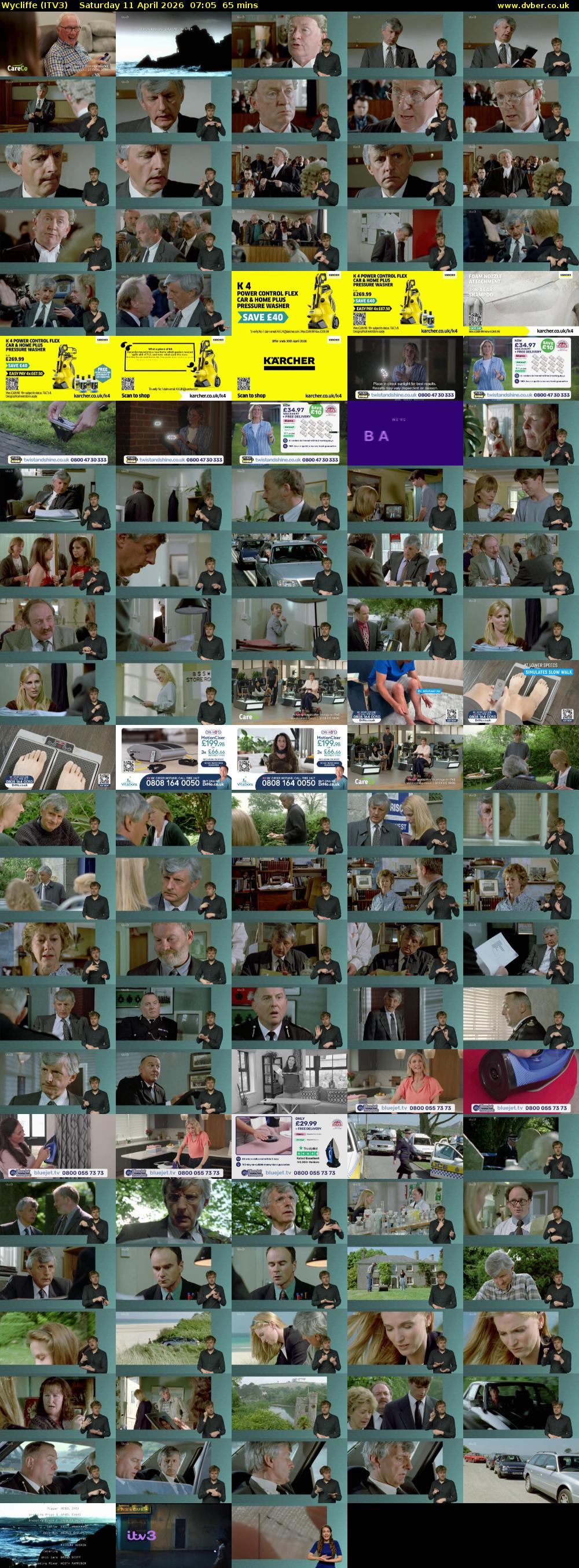 Wycliffe (ITV3) Saturday 11 April 2026 07:05 - 08:10