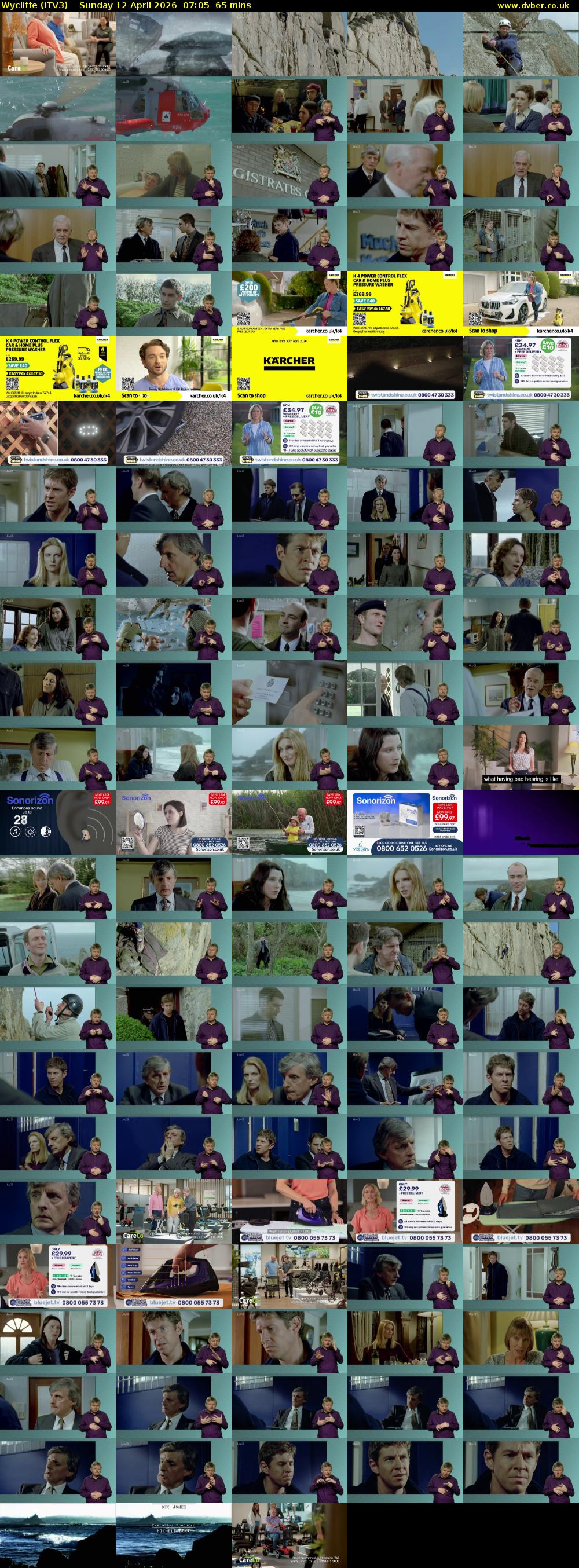 Wycliffe (ITV3) Sunday 12 April 2026 07:05 - 08:10