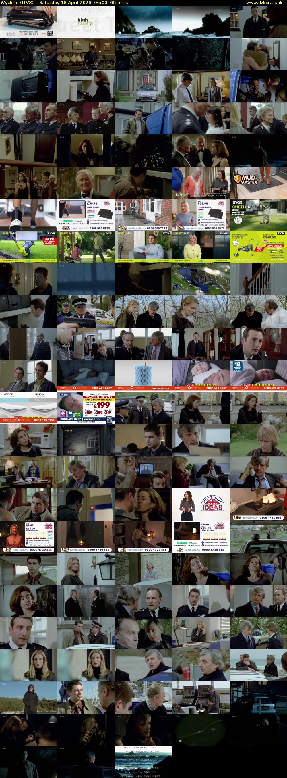 Wycliffe (ITV3) Saturday 18 April 2026 06:00 - 07:05