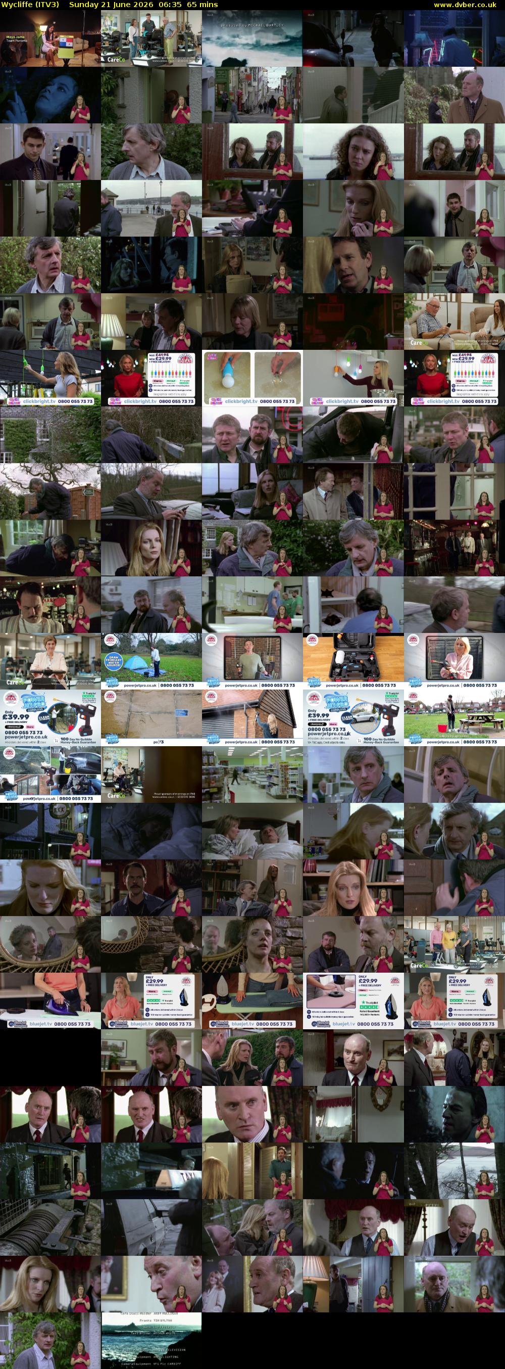 Wycliffe (ITV3) Sunday 21 June 2026 06:35 - 07:40
