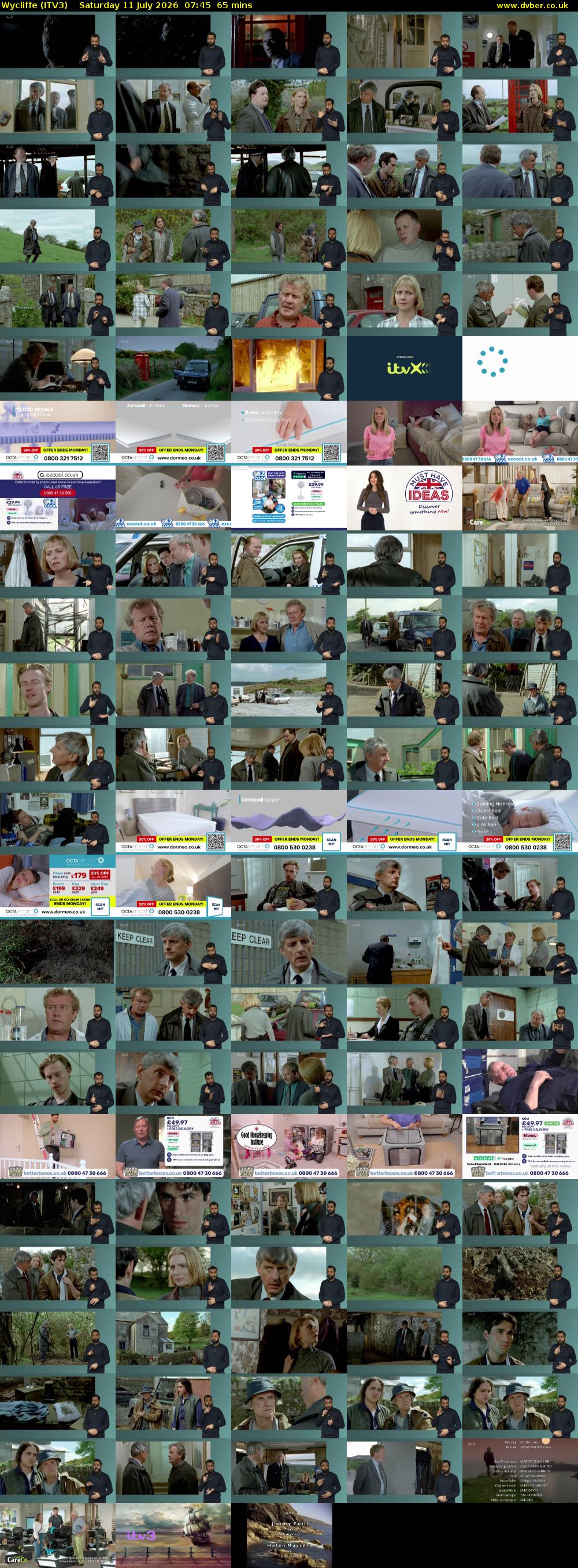 Wycliffe (ITV3) Saturday 11 July 2026 07:45 - 08:50