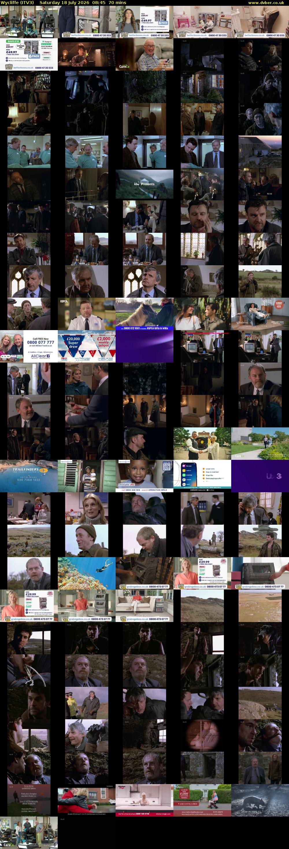 Wycliffe (ITV3) Saturday 18 July 2026 08:45 - 09:55