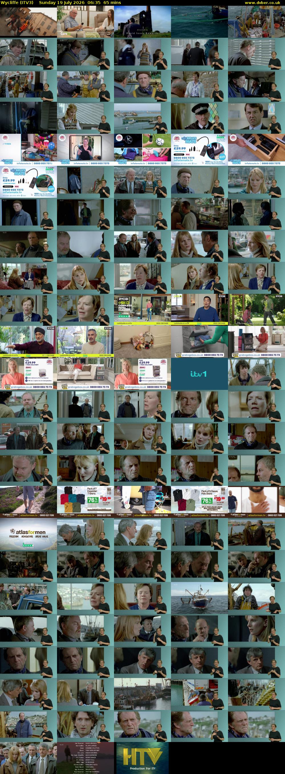 Wycliffe (ITV3) Sunday 19 July 2026 06:35 - 07:40