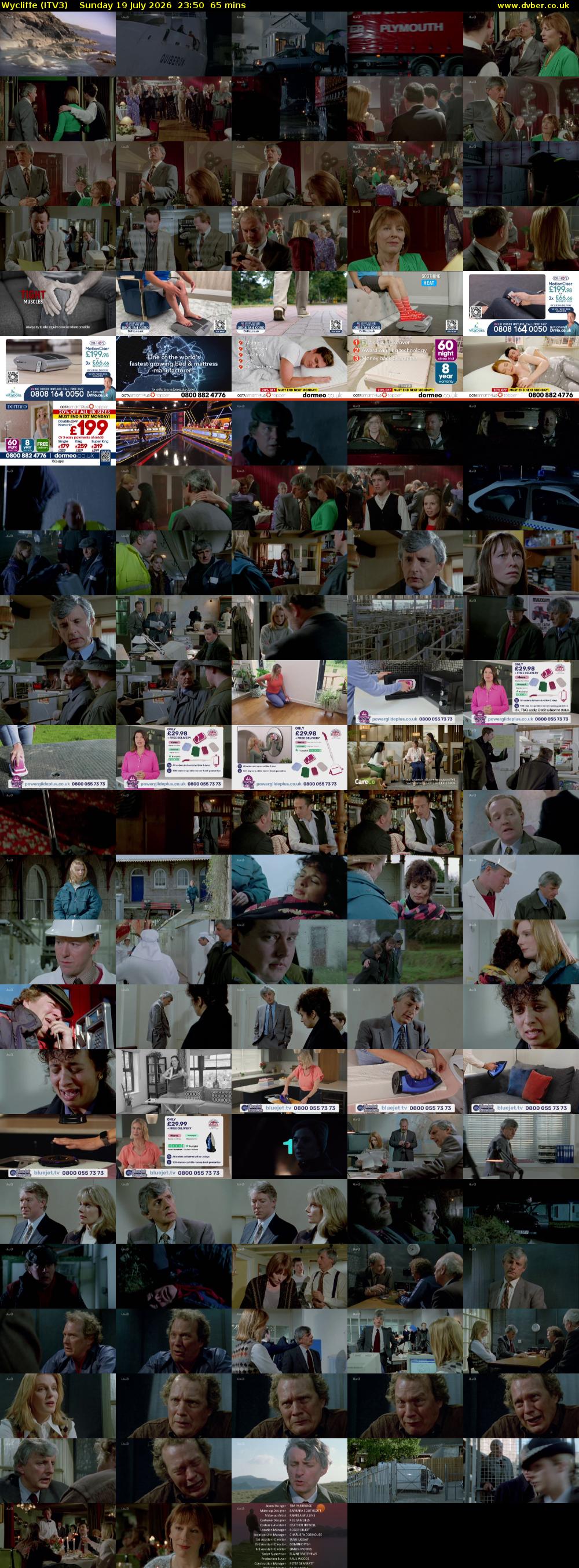 Wycliffe (ITV3) Sunday 19 July 2026 23:50 - 00:55