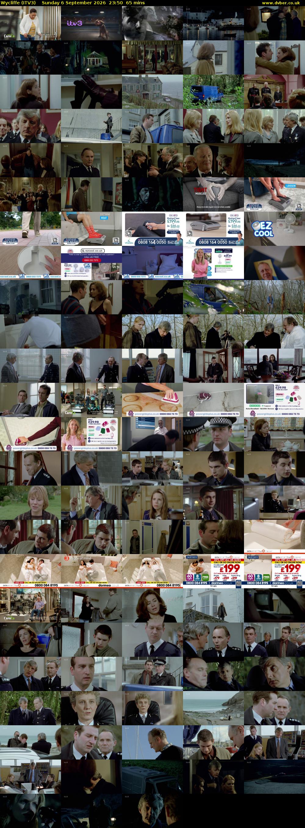 Wycliffe (ITV3) Sunday 6 September 2026 23:50 - 00:55