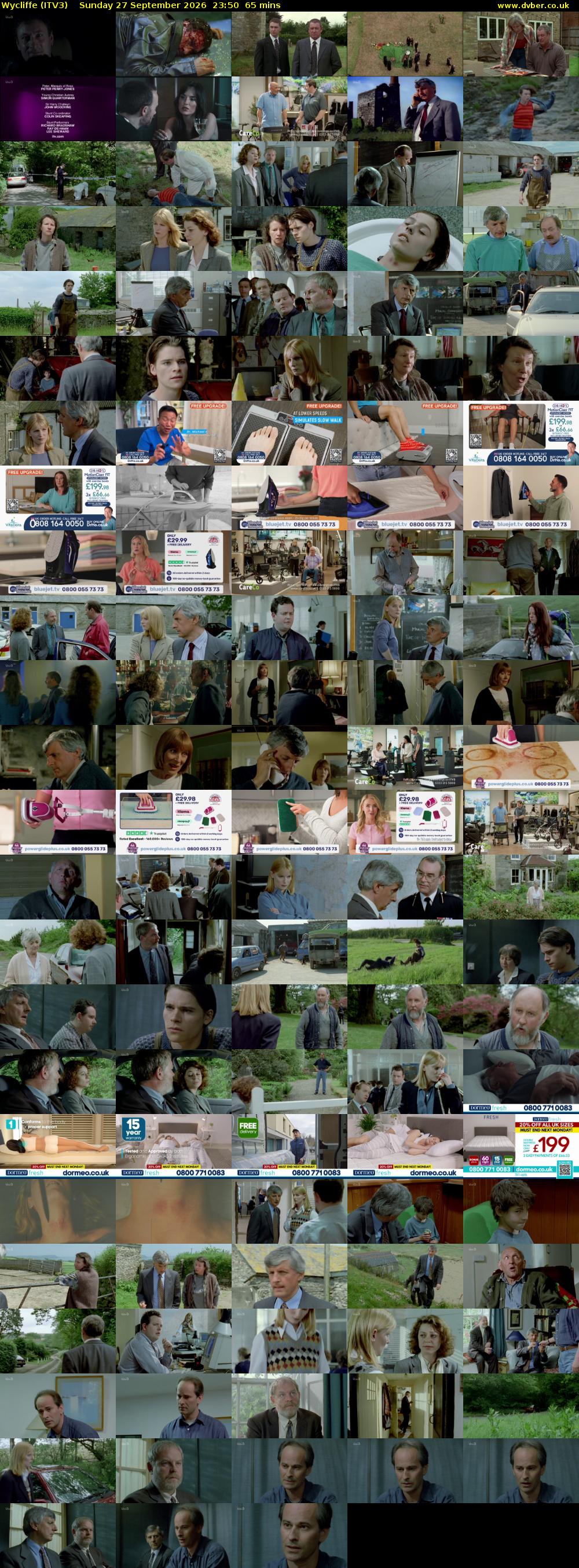 Wycliffe (ITV3) Sunday 27 September 2026 23:50 - 00:55