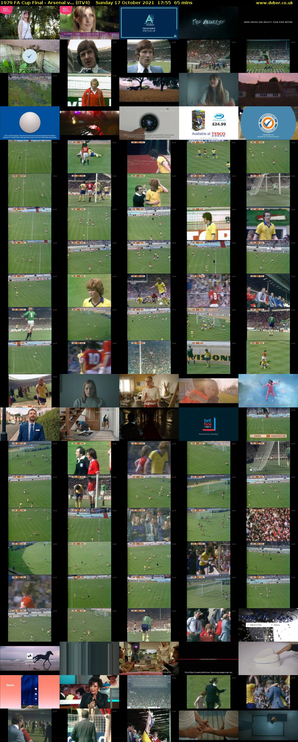 1979 FA Cup Final - Arsenal v... (ITV4) Sunday 17 October 2021 17:55 - 19:00
