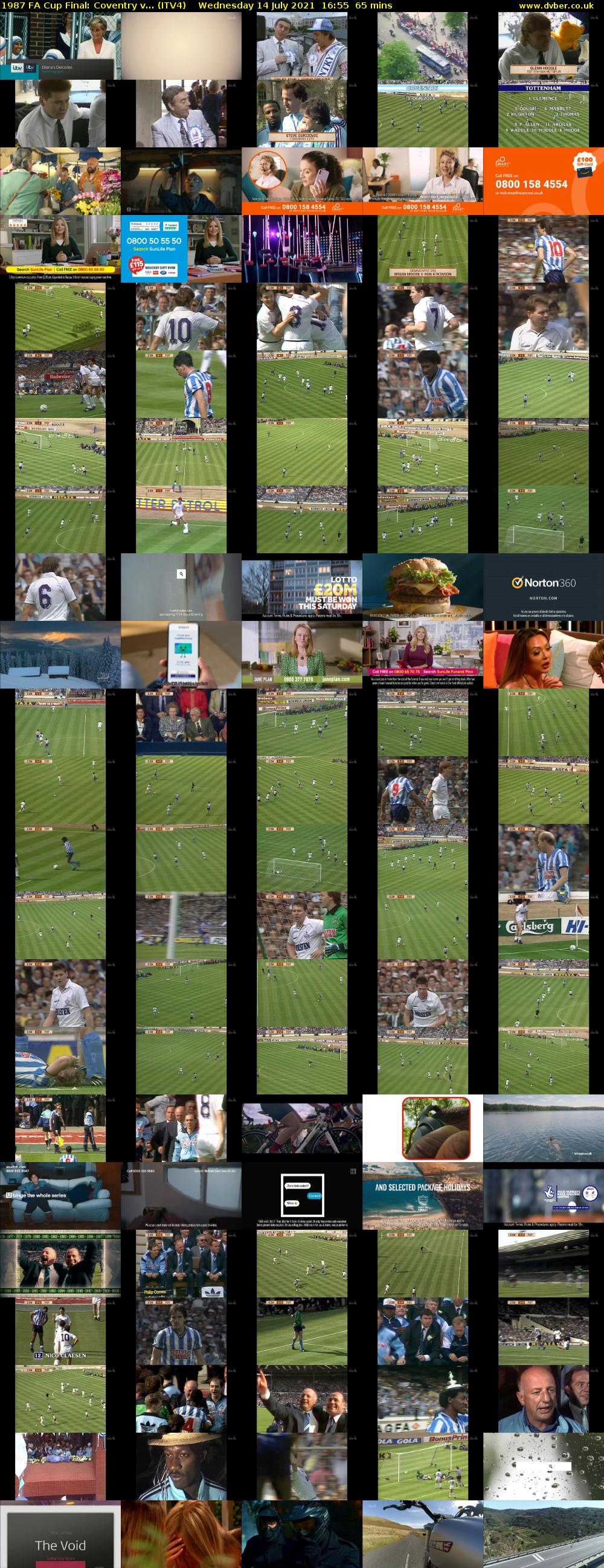 1987 FA Cup Final: Coventry v... (ITV4) Wednesday 14 July 2021 16:55 - 18:00