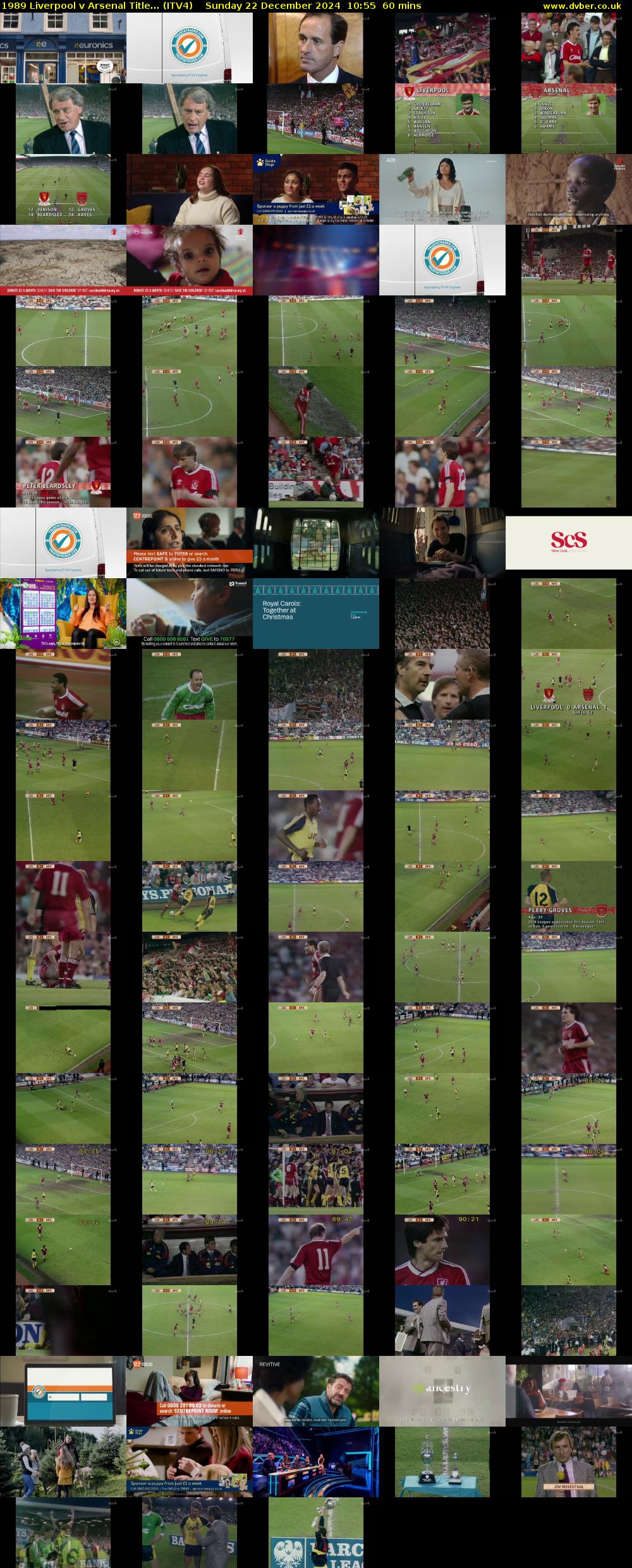 1989 Liverpool v Arsenal Title... (ITV4) Sunday 22 December 2024 10:55 - 11:55