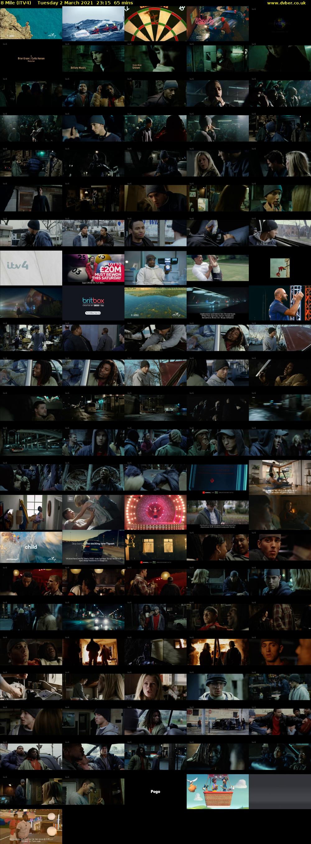8 Mile (ITV4) Tuesday 2 March 2021 23:15 - 00:20