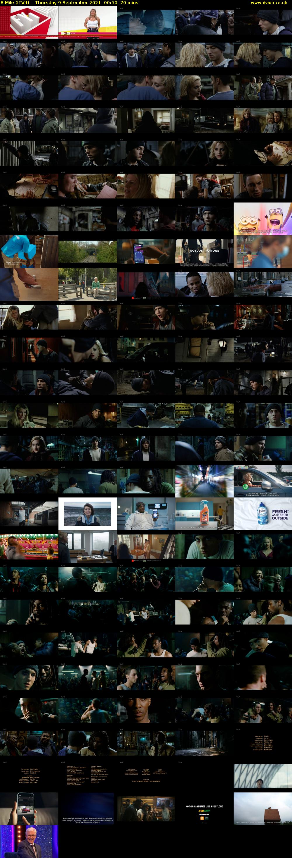 8 Mile (ITV4) Thursday 9 September 2021 00:50 - 02:00