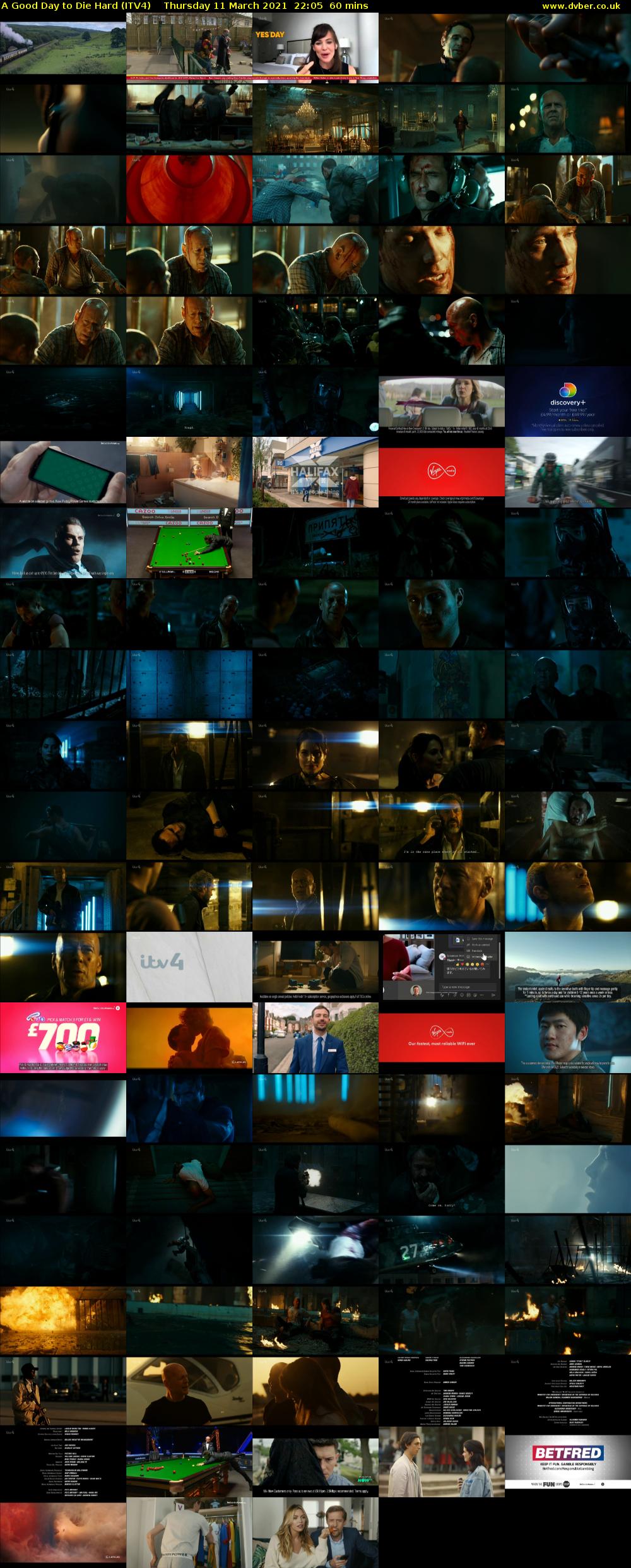 A Good Day to Die Hard (ITV4) Thursday 11 March 2021 22:05 - 23:05