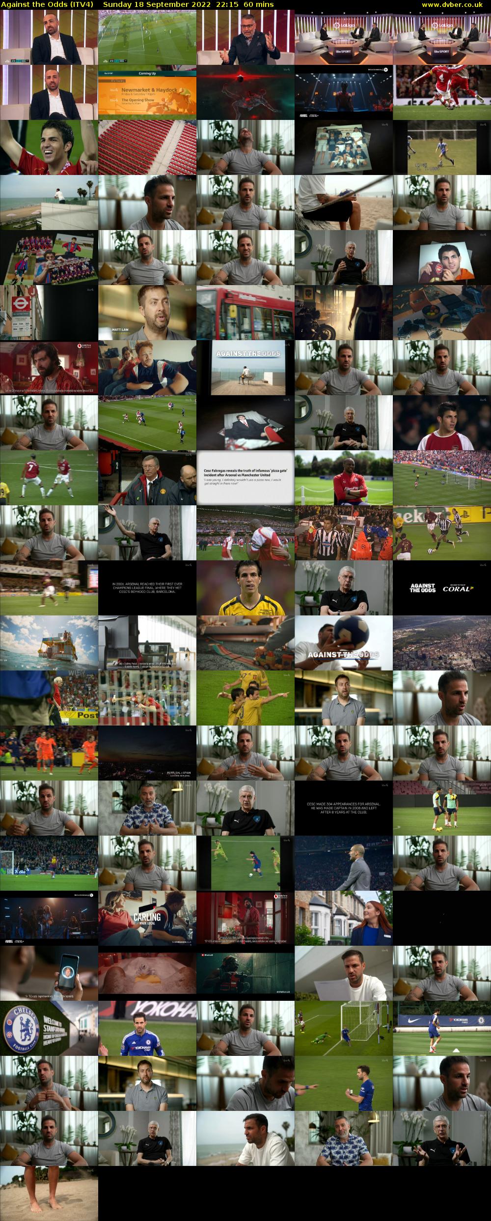 Against the Odds (ITV4) Sunday 18 September 2022 22:15 - 23:15