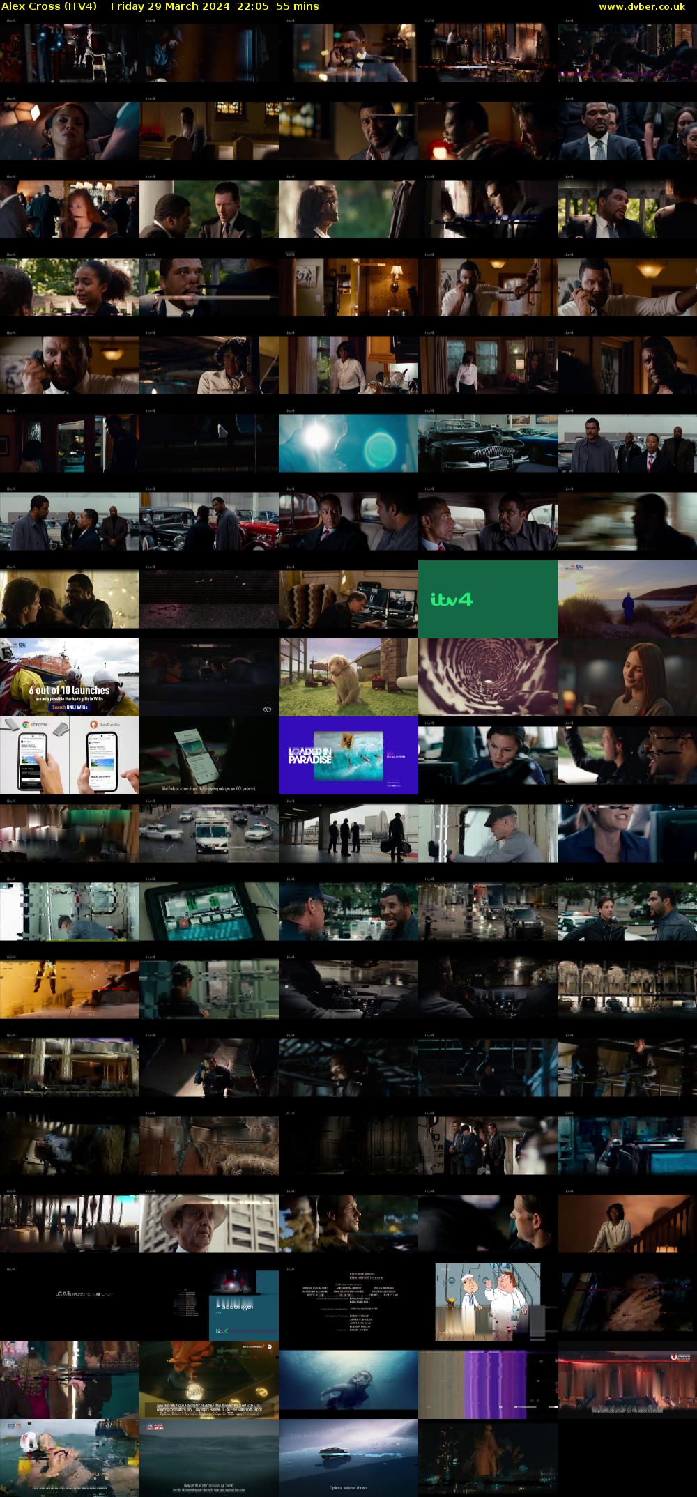 Alex Cross (ITV4) Friday 29 March 2024 22:05 - 23:00
