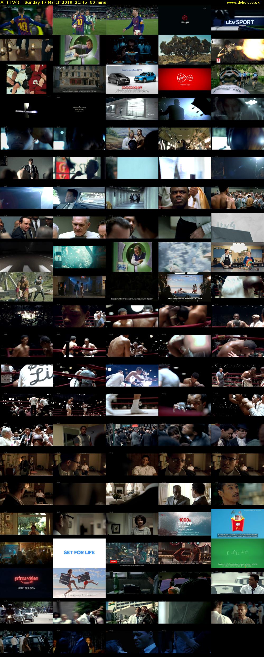 Ali (ITV4) Sunday 17 March 2019 21:45 - 22:45