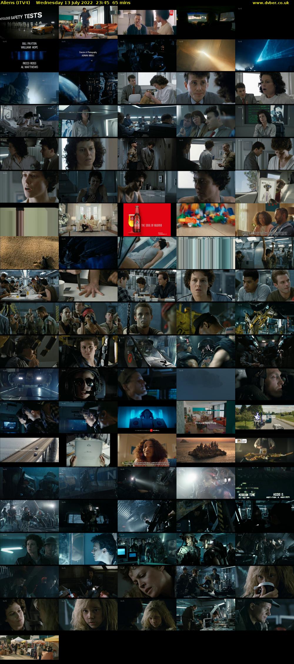 Aliens (ITV4) Wednesday 13 July 2022 23:45 - 00:50