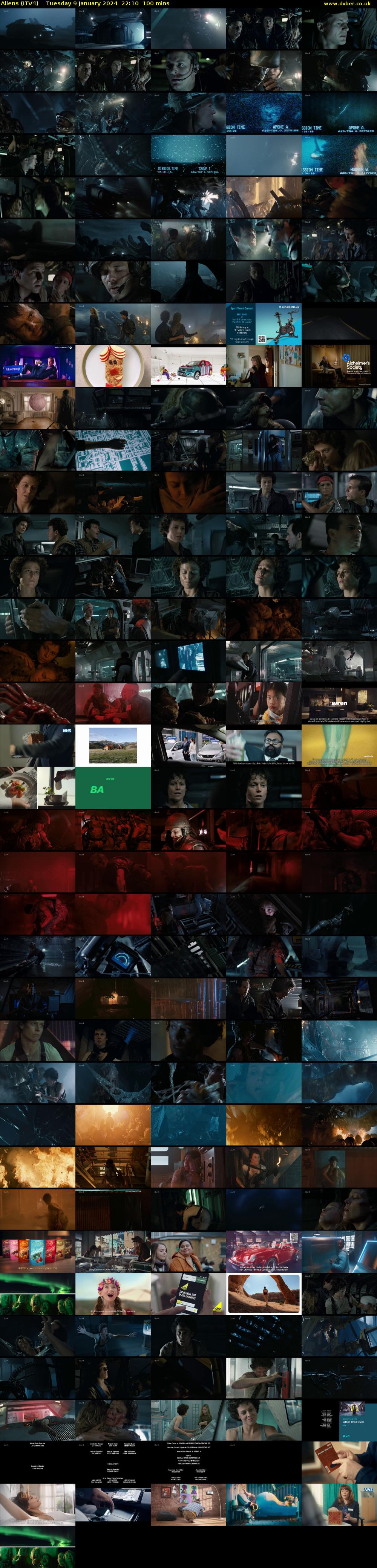 Aliens (ITV4) Tuesday 9 January 2024 22:10 - 23:50