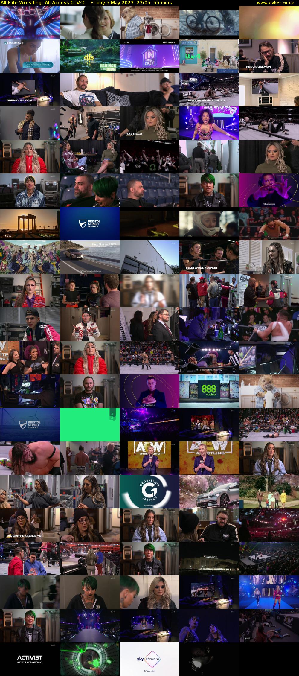 All Elite Wrestling: All Access (ITV4) Friday 5 May 2023 23:05 - 00:00