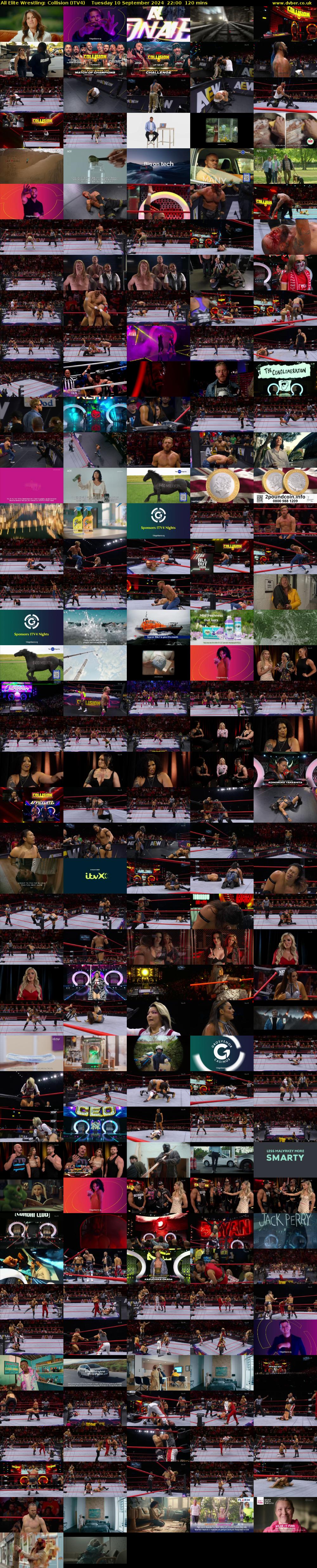 All Elite Wrestling: Collision (ITV4) Tuesday 10 September 2024 22:00 - 00:00