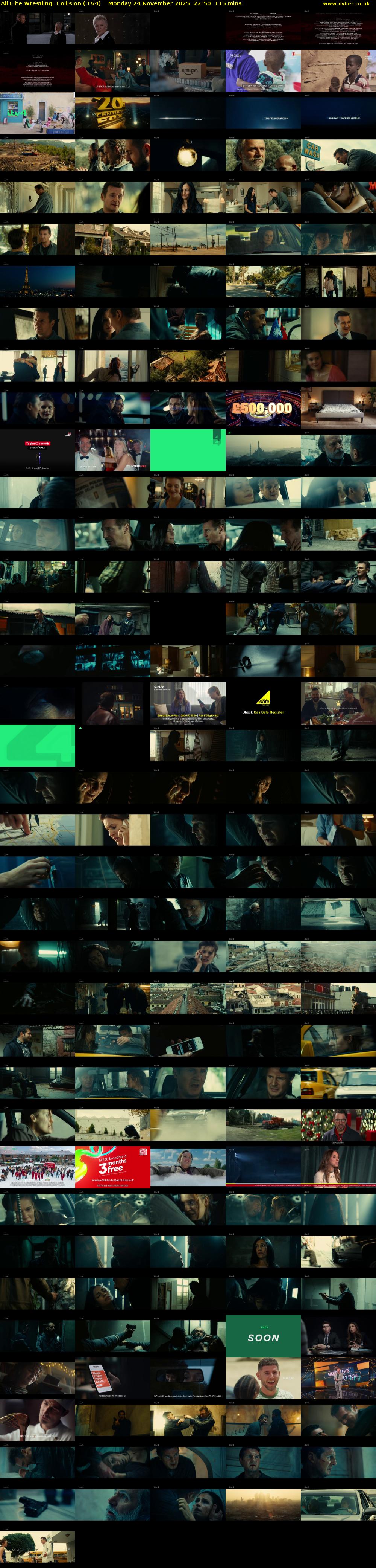 All Elite Wrestling: Collision (ITV4) Monday 24 November 2025 22:50 - 00:45