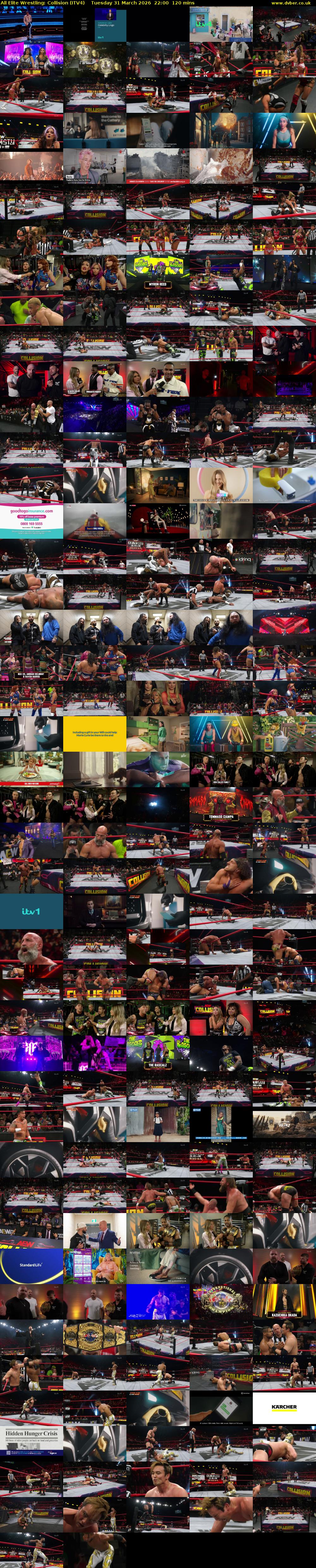 All Elite Wrestling: Collision (ITV4) Tuesday 31 March 2026 22:00 - 00:00