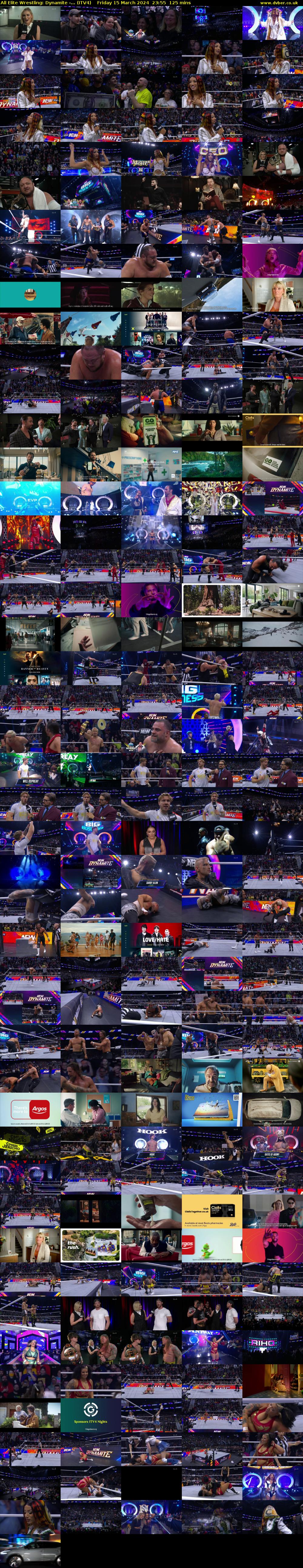 All Elite Wrestling: Dynamite -... (ITV4) Friday 15 March 2024 23:55 - 02:00