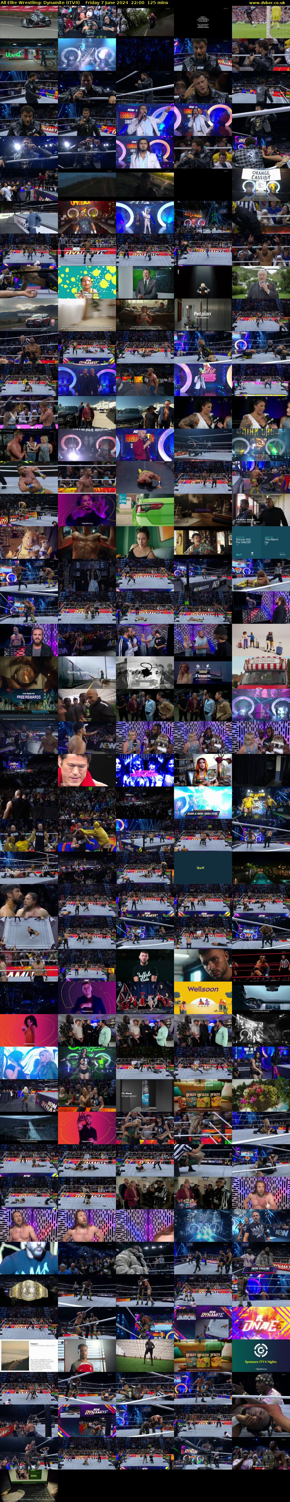 All Elite Wrestling: Dynamite (ITV4) Friday 7 June 2024 22:00 - 00:05