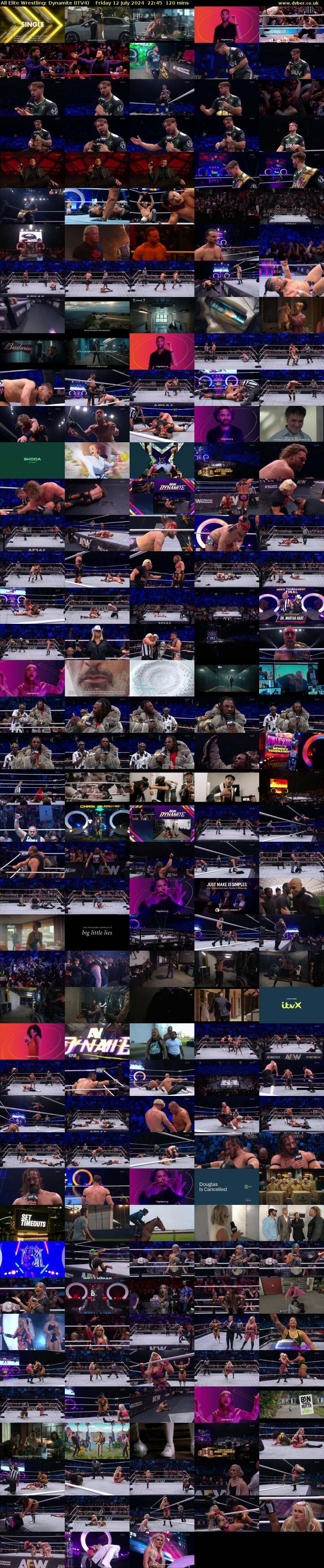 All Elite Wrestling: Dynamite (ITV4) Friday 12 July 2024 22:45 - 00:45