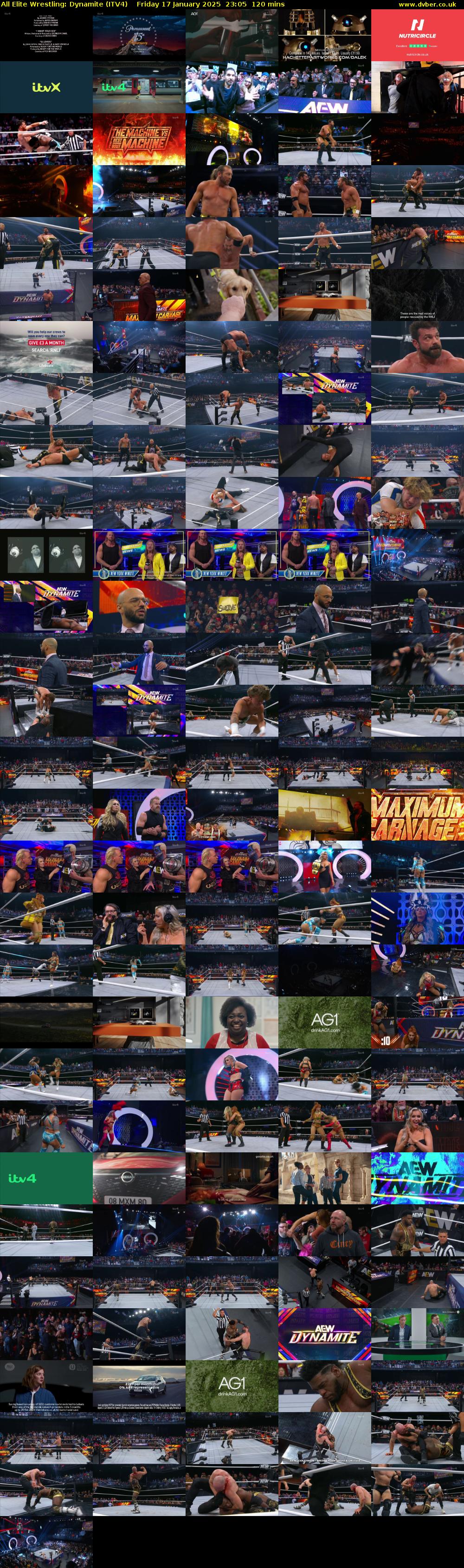 All Elite Wrestling: Dynamite (ITV4) Friday 17 January 2025 23:05 - 01:05