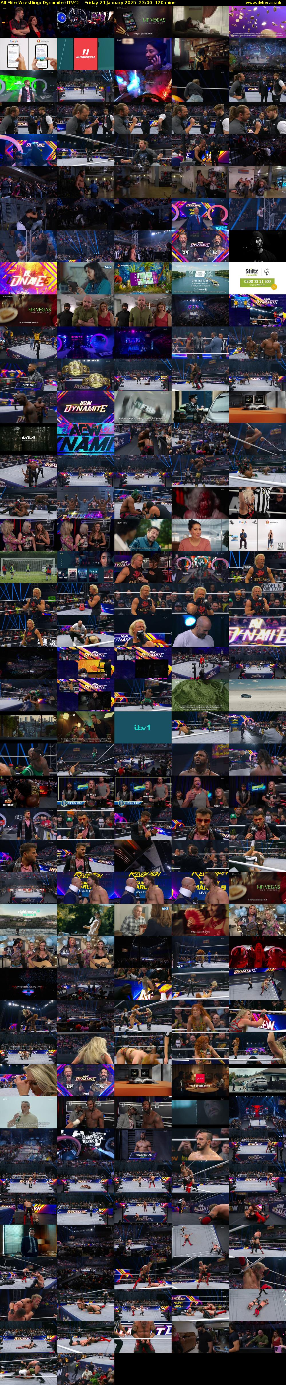 All Elite Wrestling: Dynamite (ITV4) Friday 24 January 2025 23:00 - 01:00