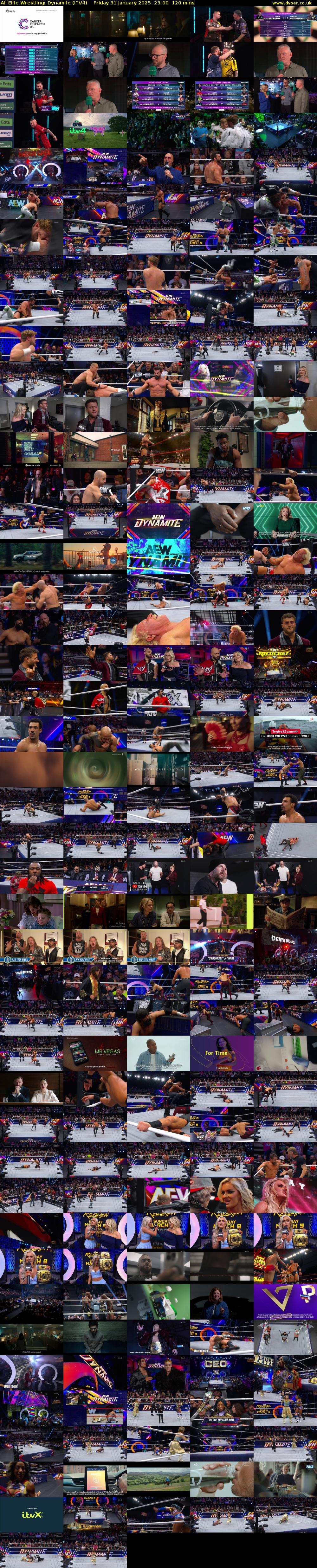 All Elite Wrestling: Dynamite (ITV4) Friday 31 January 2025 23:00 - 01:00