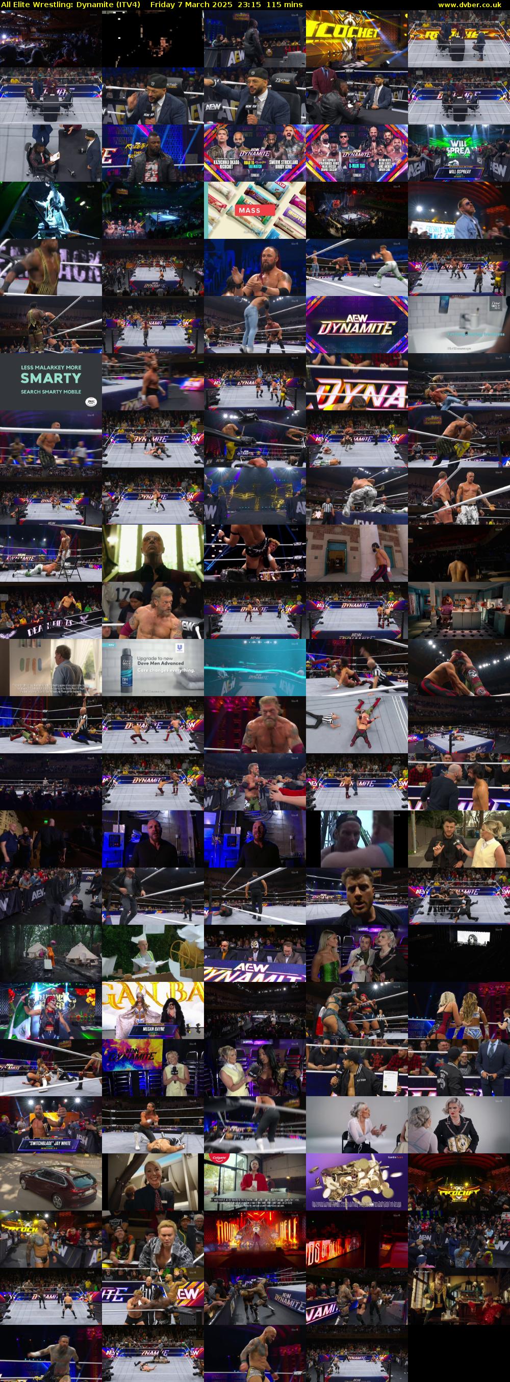 All Elite Wrestling: Dynamite (ITV4) Friday 7 March 2025 23:15 - 01:10
