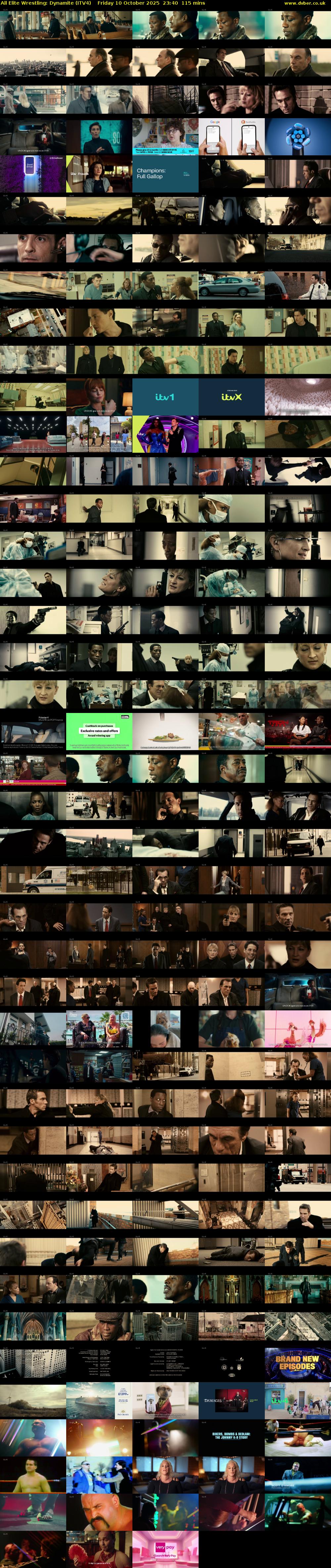 All Elite Wrestling: Dynamite (ITV4) Friday 10 October 2025 23:40 - 01:35