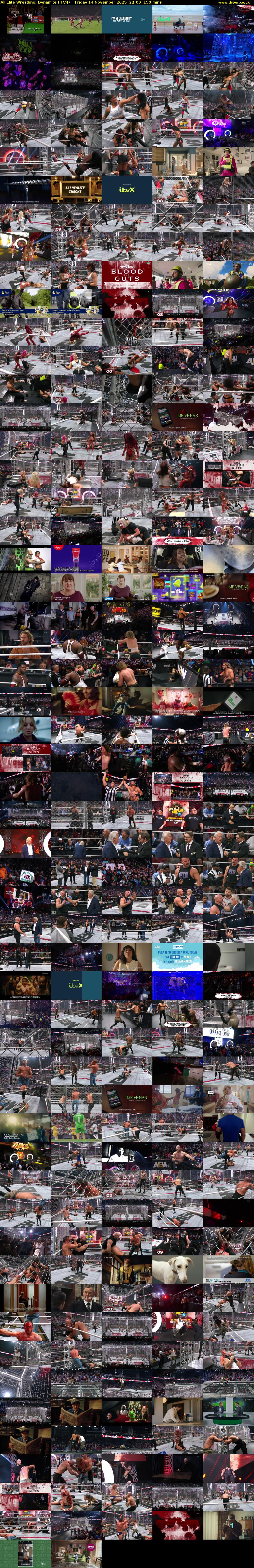 All Elite Wrestling: Dynamite (ITV4) Friday 14 November 2025 22:00 - 00:30