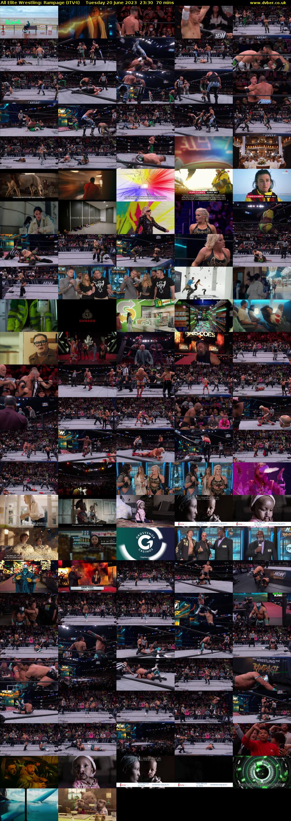 All Elite Wrestling: Rampage (ITV4) Tuesday 20 June 2023 23:30 - 00:40