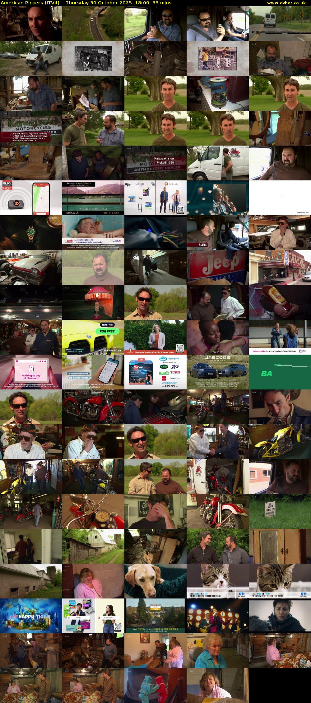 American Pickers (ITV4) Thursday 30 October 2025 18:00 - 18:55