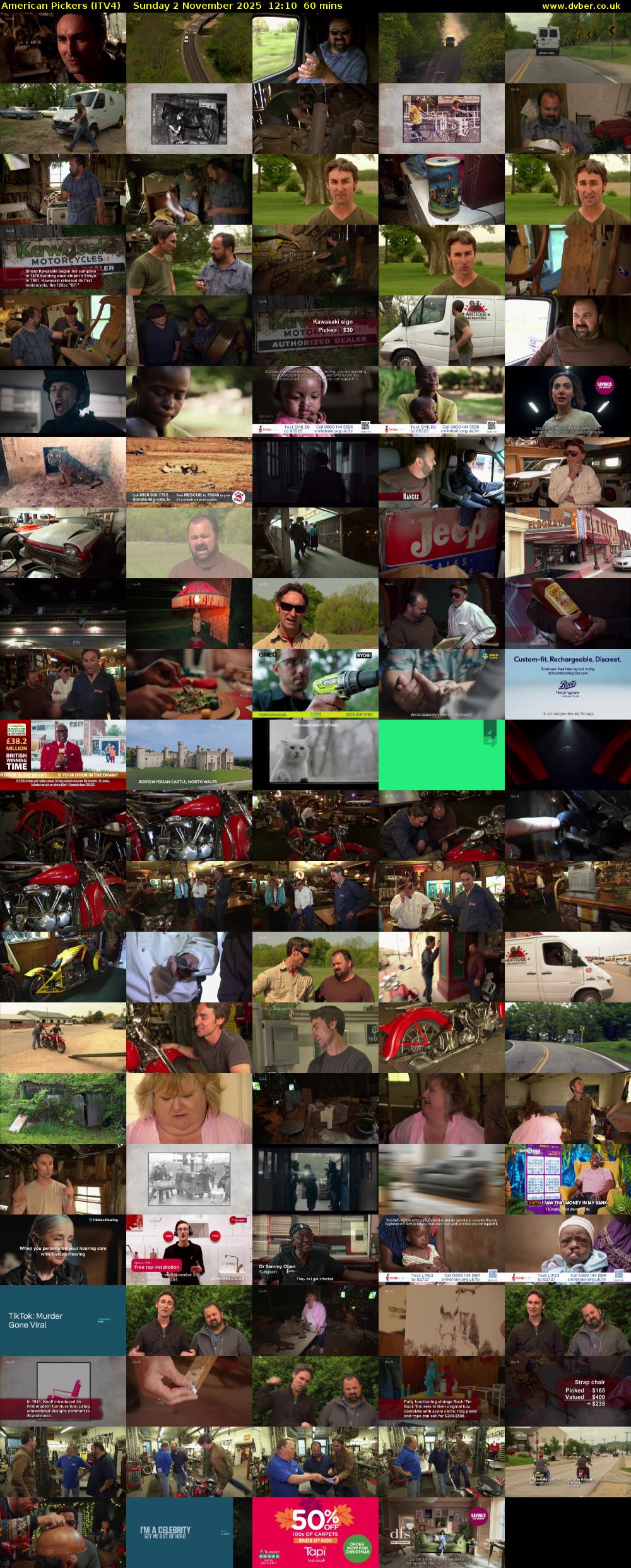 American Pickers (ITV4) Sunday 2 November 2025 12:10 - 13:10