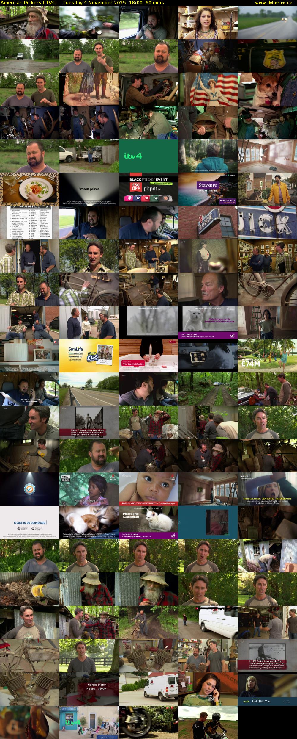 American Pickers (ITV4) Tuesday 4 November 2025 18:00 - 19:00