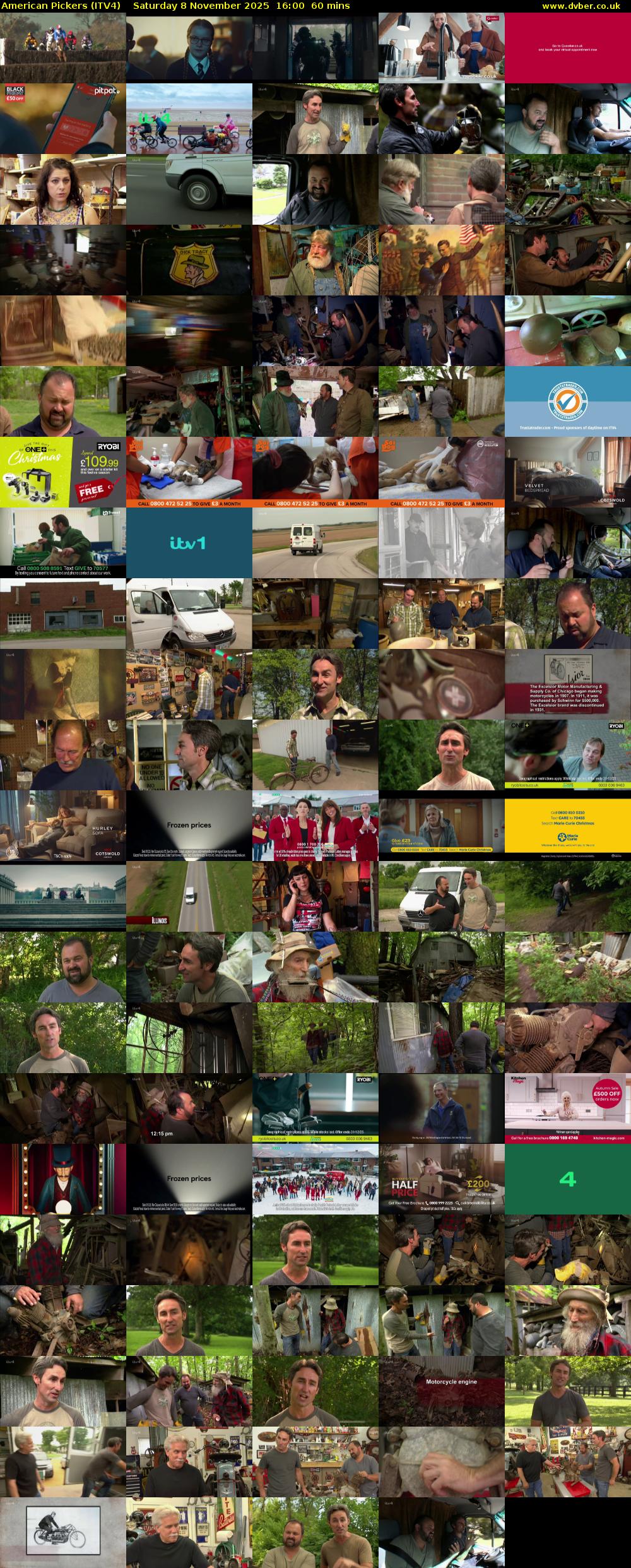 American Pickers (ITV4) Saturday 8 November 2025 16:00 - 17:00