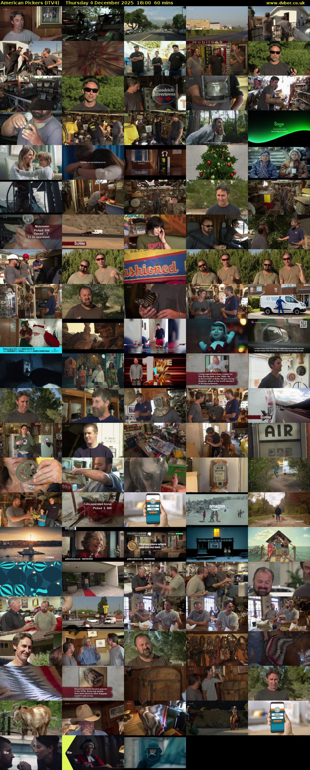 American Pickers (ITV4) Thursday 4 December 2025 18:00 - 19:00